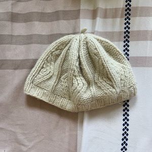Ivory JLo knitted hat